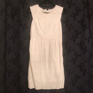 White eyelet dress - 8